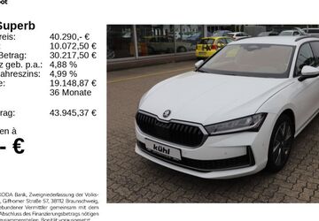 Skoda Superb 16.500 km 39.590 &euro; Gifhorn 38518