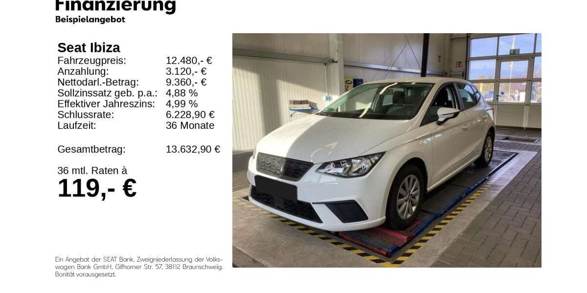 Seat Ibiza 61.490 km 12.280 &euro; Gifhorn 38518