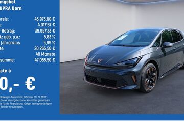 Cupra Born 1.500 km 43.975 &euro; Braunschweig 38114