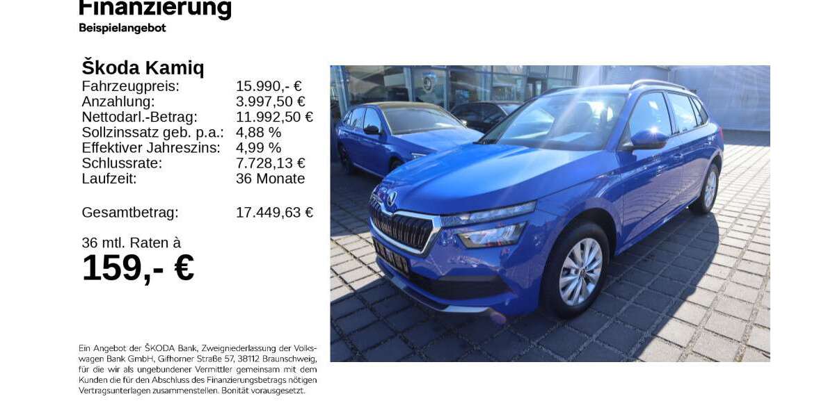 Skoda Kamiq 47.000 km 15.840 &euro; Gifhorn 38518