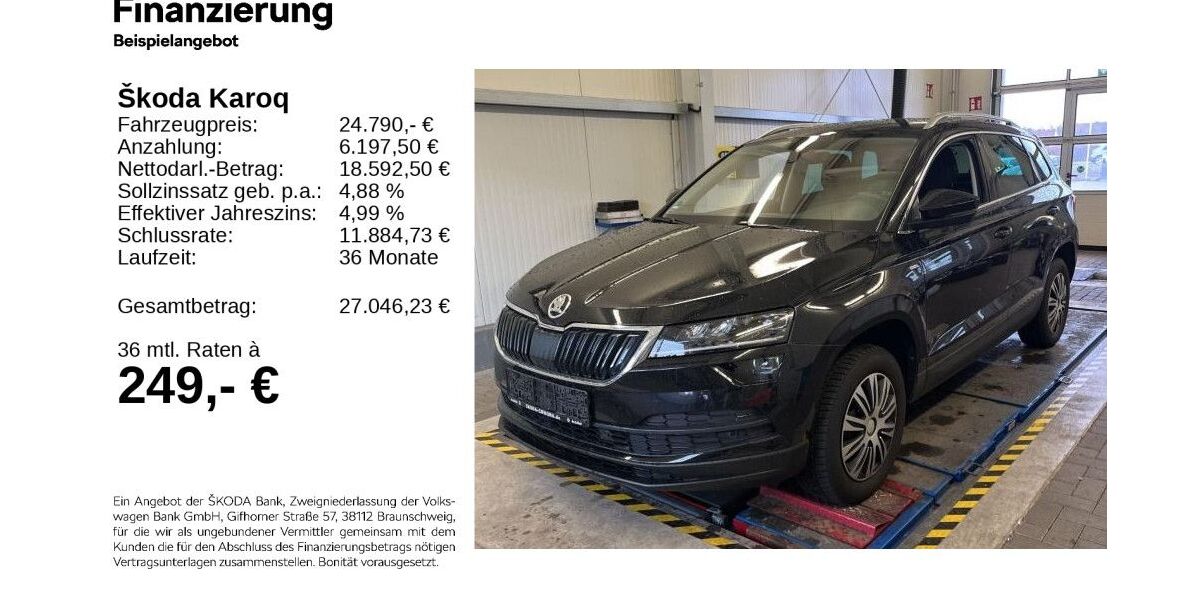 Skoda Karoq 68.340 km 24.490 &euro; Gifhorn 38518