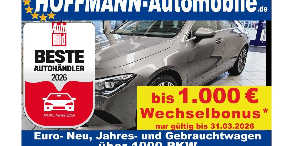 Mercedes-Benz CLA 220 Shooting Brake 39.958 km 32.800 &euro; Wolfsburg-Heiligendorf 38444