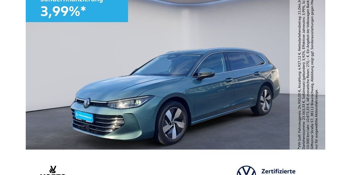 VW Passat Variant 14.000 km 42.240 &euro; Braunschweig 38124