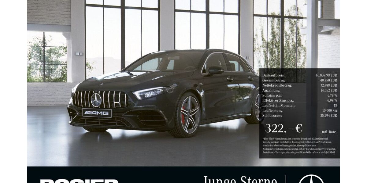 Mercedes-Benz A 45 AMG 40.873 km 46.840 &euro; Braunschweig 38122