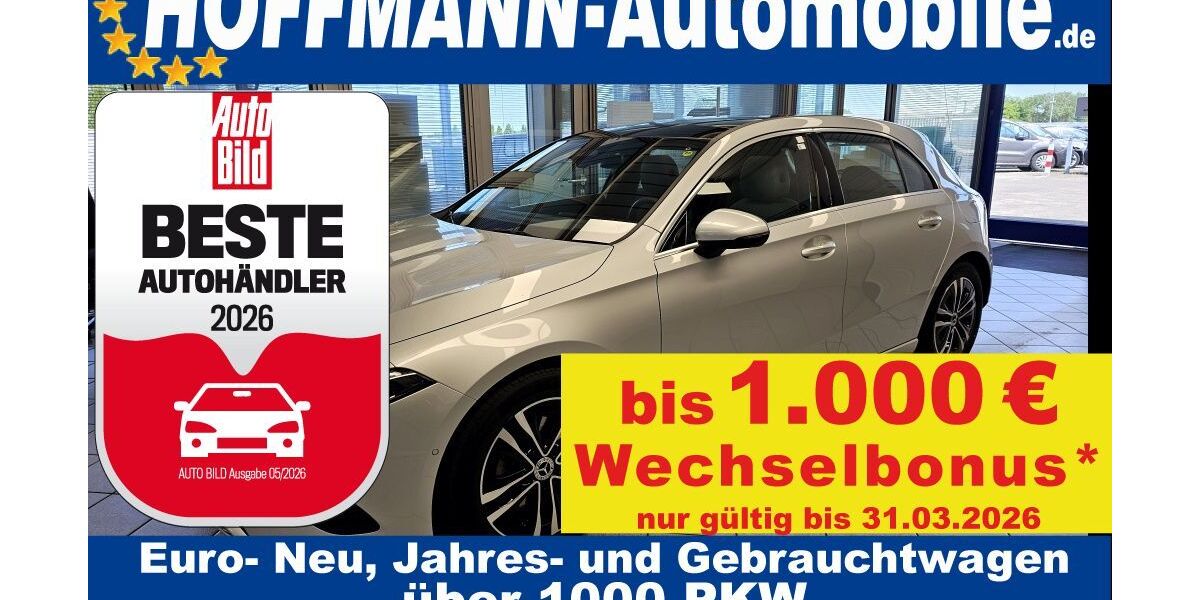Mercedes-Benz A 200 18.953 km 27.200 &euro; Wolfsburg-Heiligendorf 38444