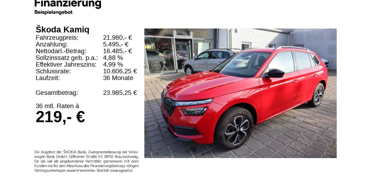 Skoda Kamiq 25.330 km 21.890 &euro; Gifhorn 38518