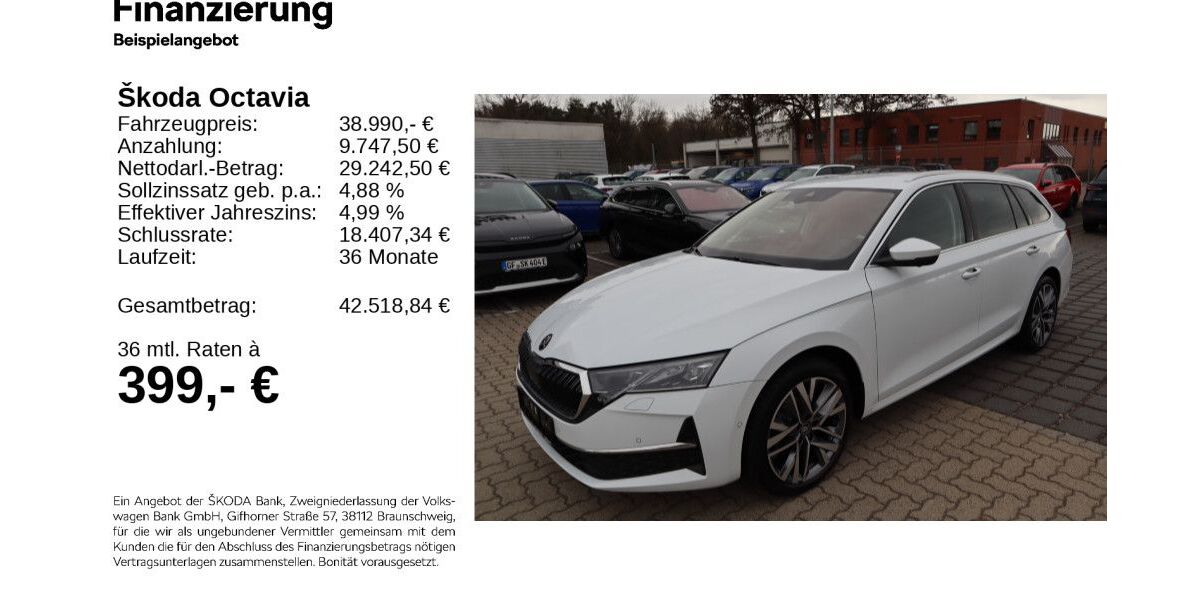Skoda Octavia 11.000 km 38.790 &euro; Gifhorn 38518