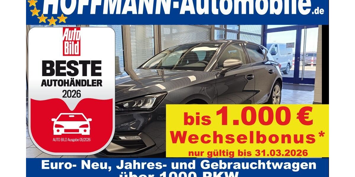 Seat Leon 48.584 km 23.500 &euro; Wolfsburg-Heiligendorf 38444