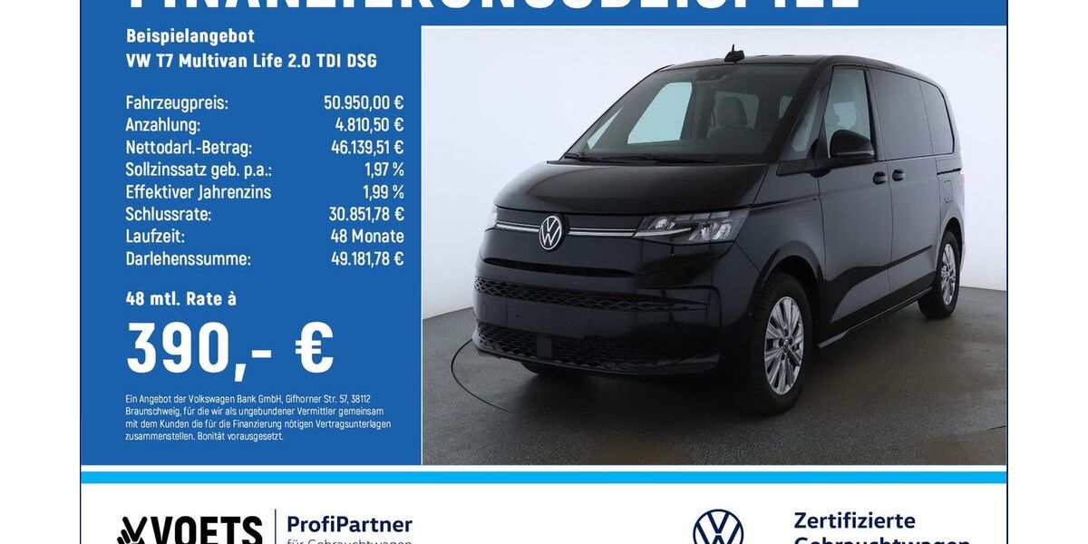 VW T7 Multivan 14.400 km 50.950 &euro; Braunschweig 38124
