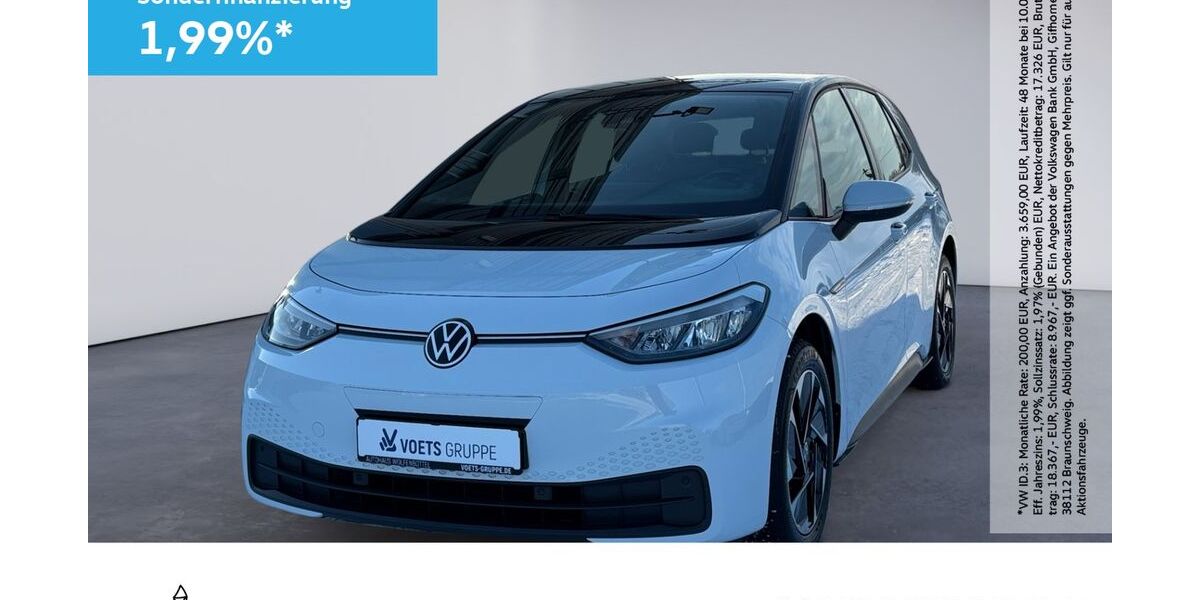 VW ID.3 50.633 km 19.940 &euro; Wolfenbüttel 38304