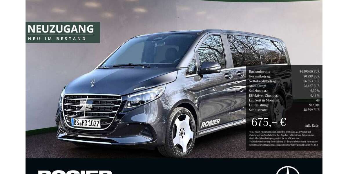 Mercedes-Benz V 300 9.900 km 94.790 &euro; Braunschweig 38122