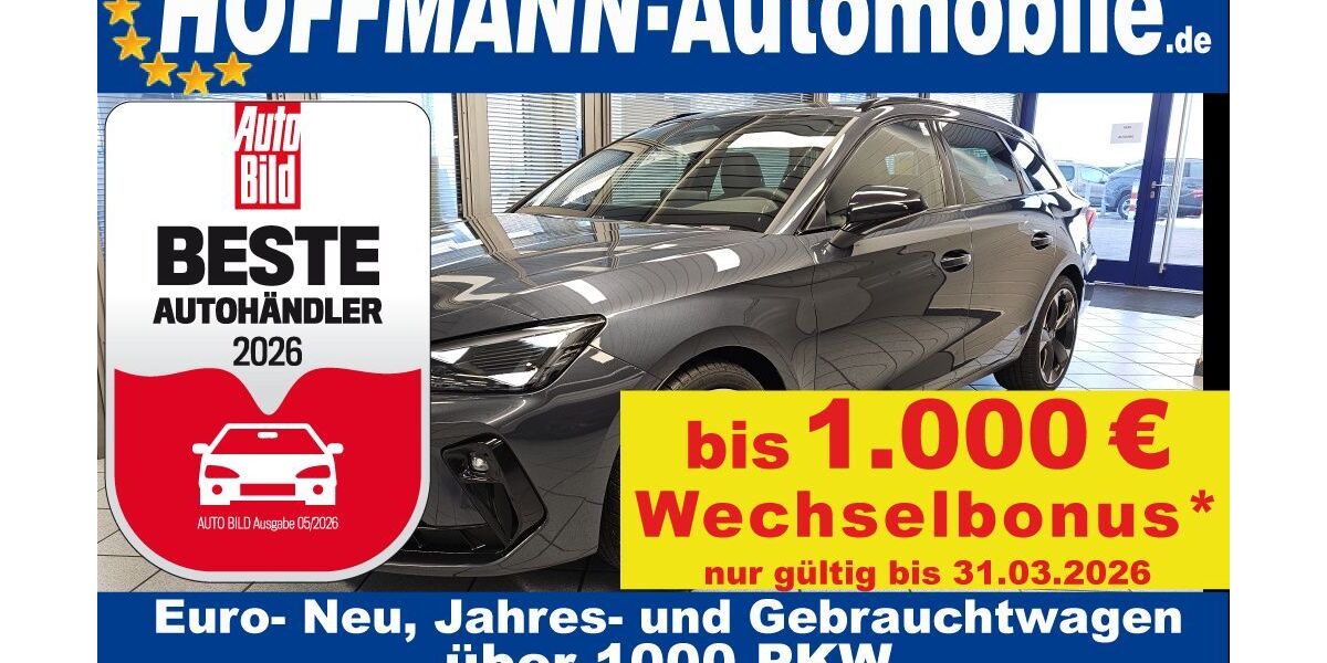 Cupra Leon 1.940 km 31.750 &euro; Wolfsburg-Heiligendorf 38444